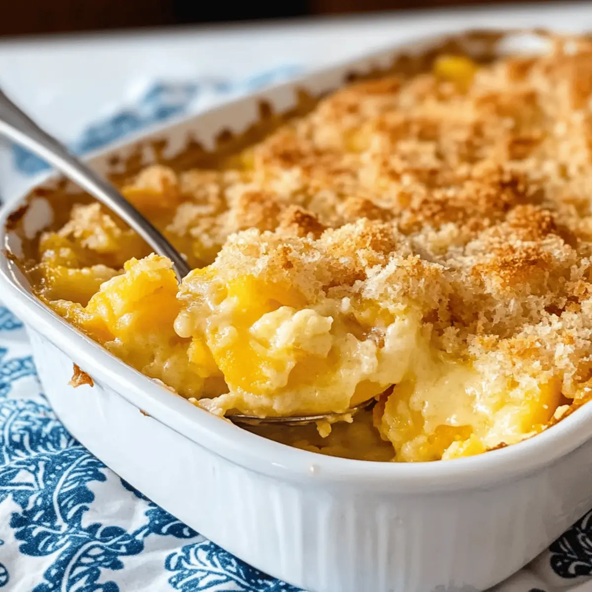 Cheesy Yellow Squash Casserole: Creamy Comfort in Every Bite