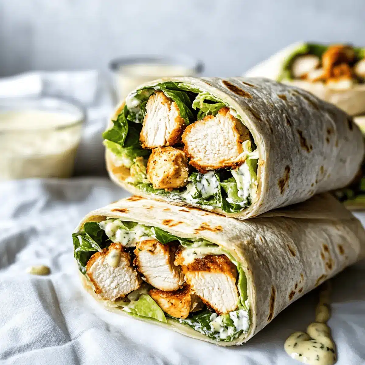 Savory Chicken Caesar Wraps for Quick Family Meals