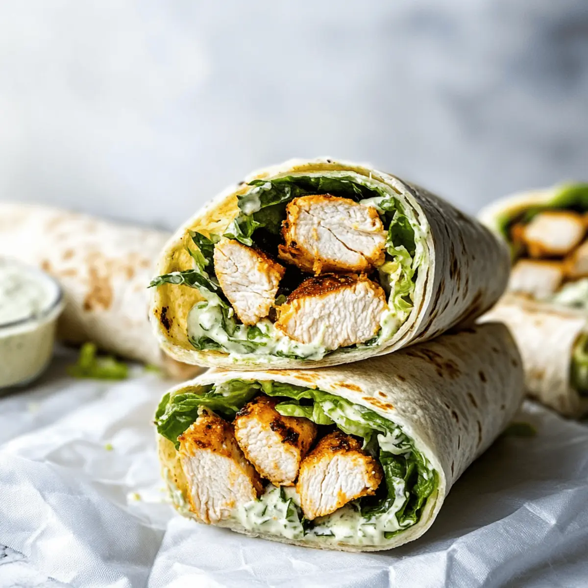 Chicken Caesar Wrap