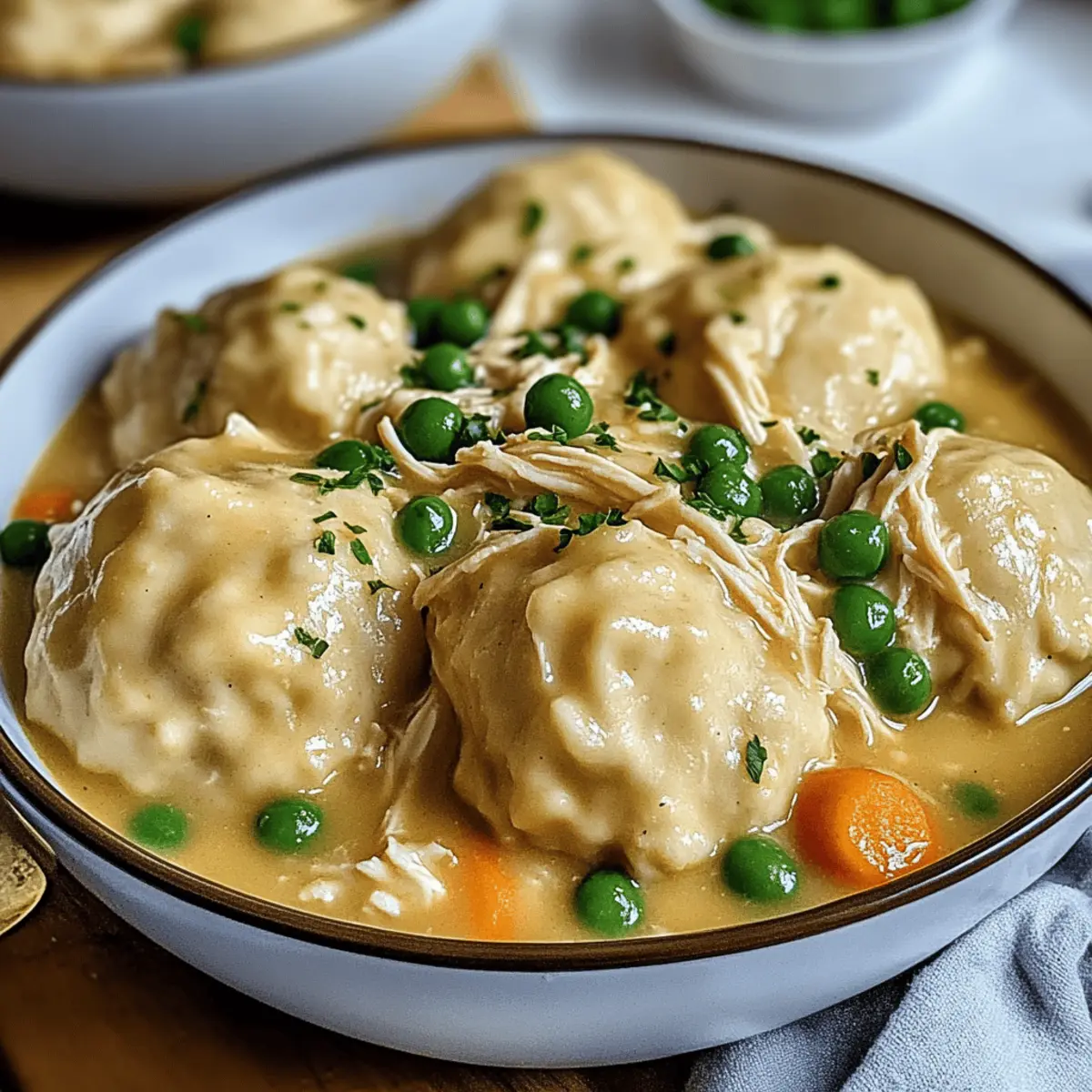 Cozy Up with Crockpot Chicken and Dumplings Tonight
