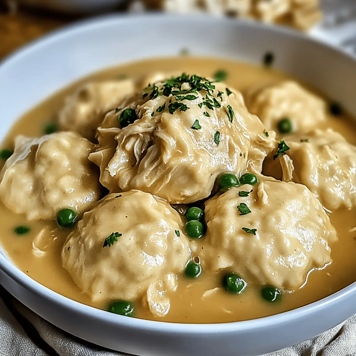 Cozy Up with Crockpot Chicken and Dumplings for Dinner Tonight