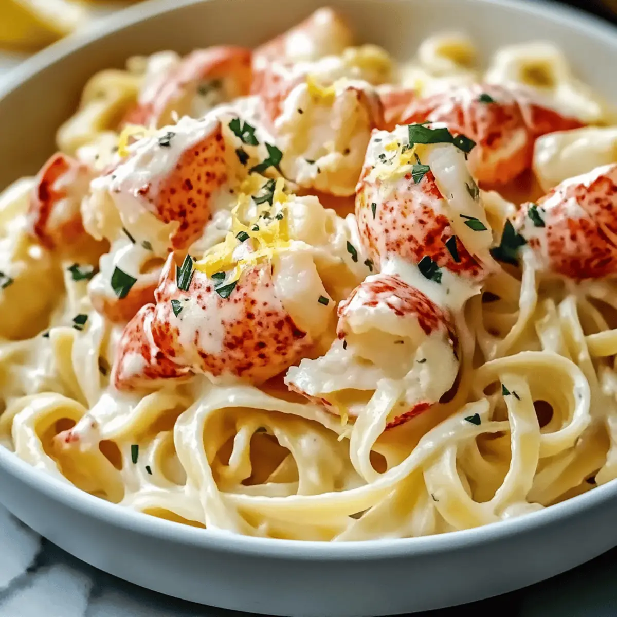 Decadent Creamy Lobster Pasta That'll Impress Anyone