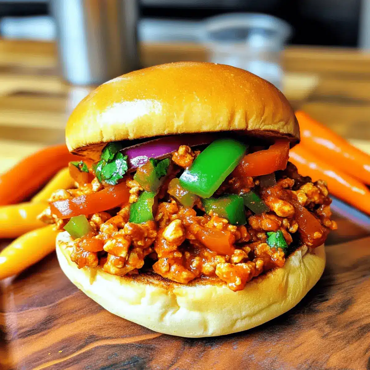 Easy Cajun Chicken Sloppy Joes Packed with Flavor in a Flash
