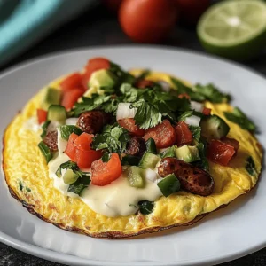 Easy Mexican Omelette