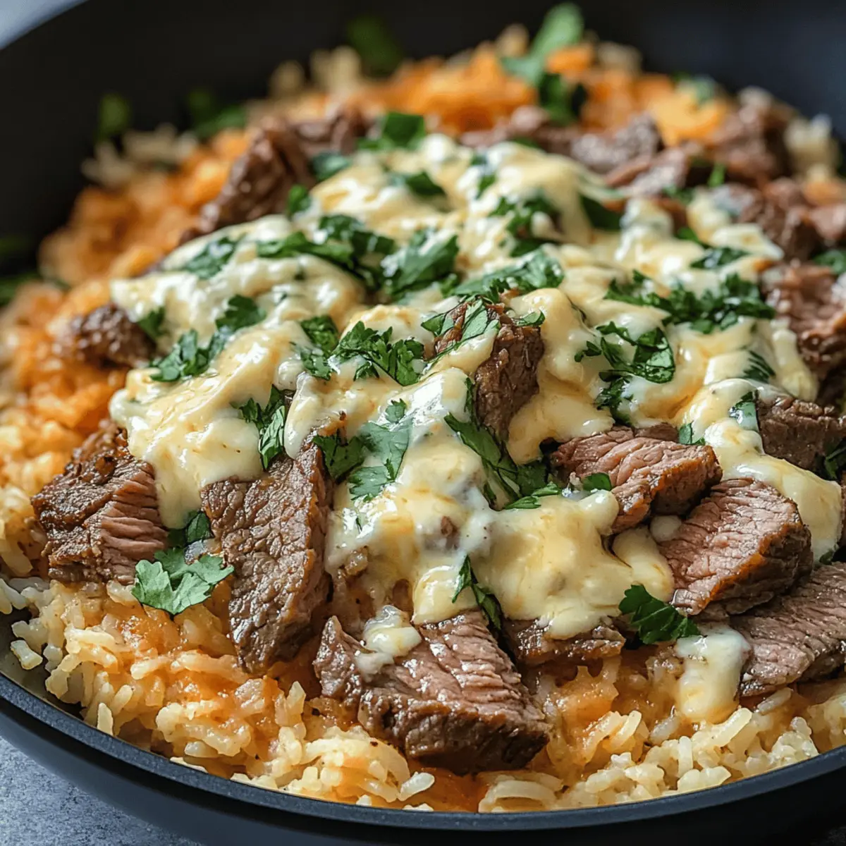 Ultimate Easy Steak Queso Rice for Cozy Tex-Mex Nights