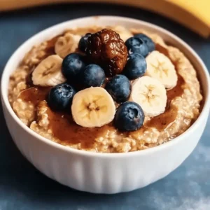 Fluffy Microwave Baked Oats