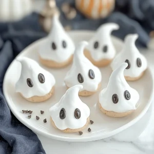 Ghost Meringues
