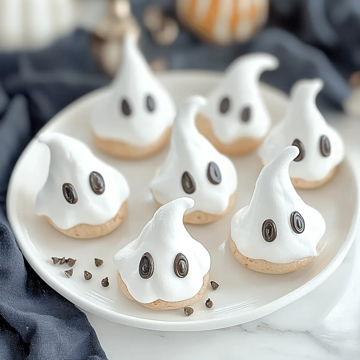 Delightfully Light Ghost Meringues for Your Spooktacular Halloween