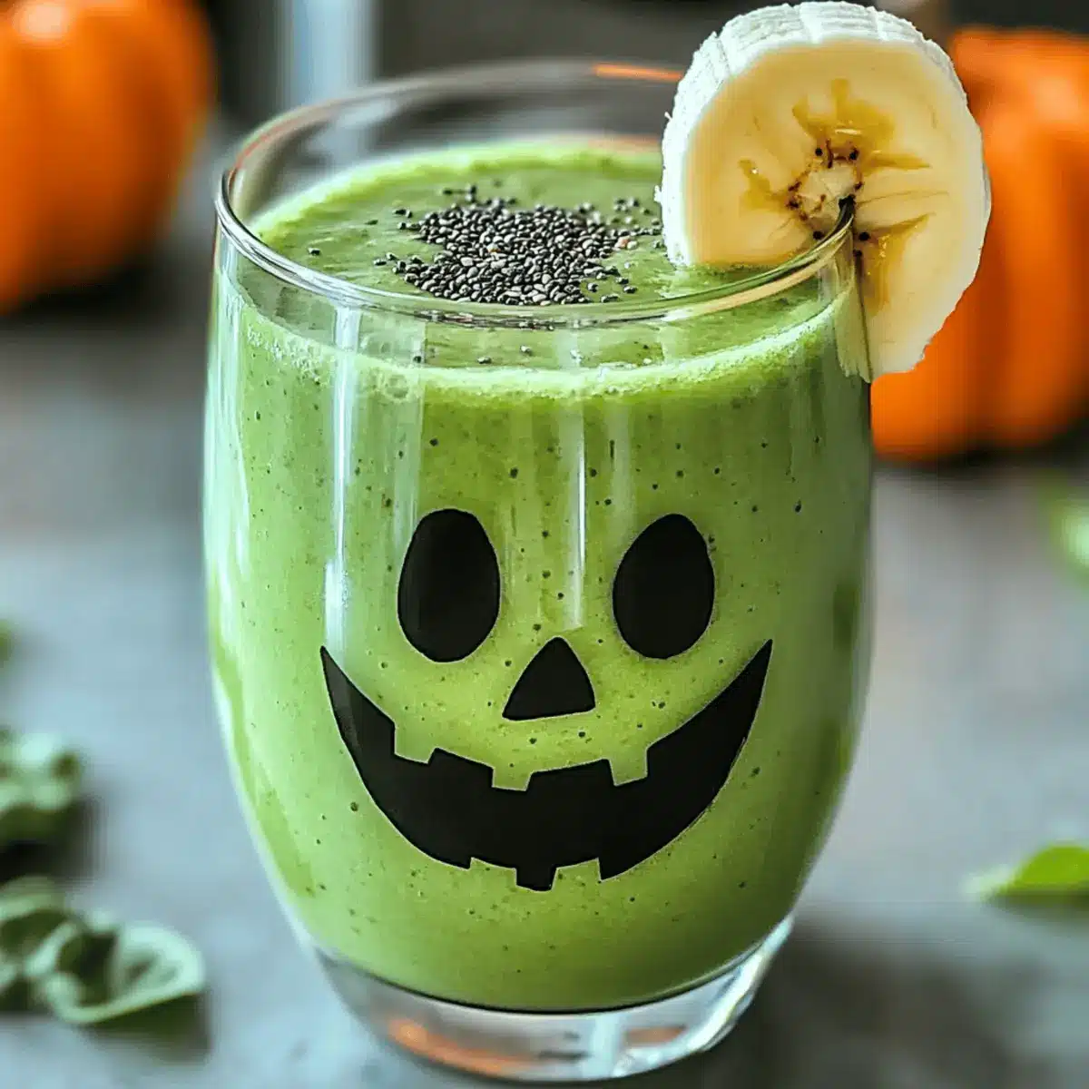 Healthy Witchy Green Smoothie for Halloween Magic