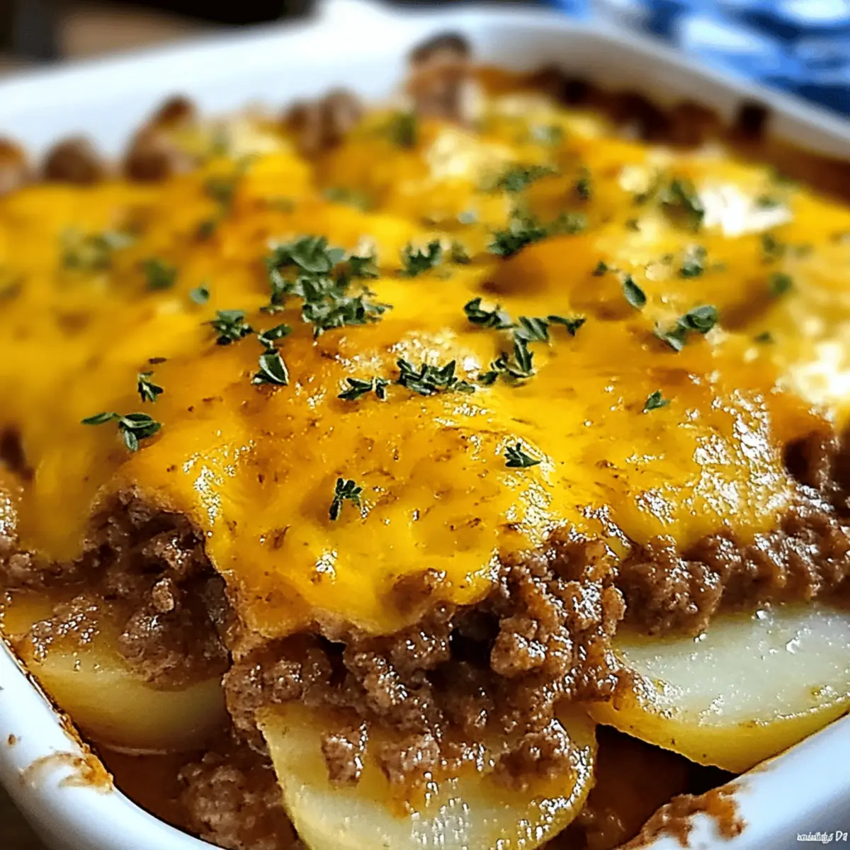 Comforting Hobo Casserole (Ground Beef) for Cozy Nights