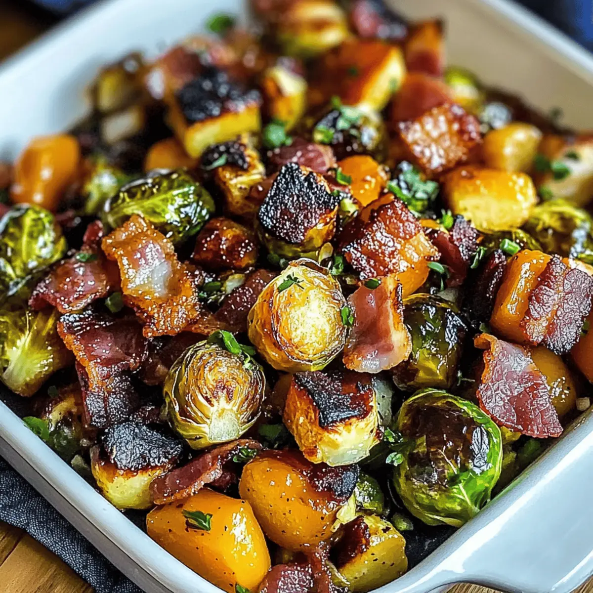Maple Butternut Brussels Bacon: A Cozy Fall Delight