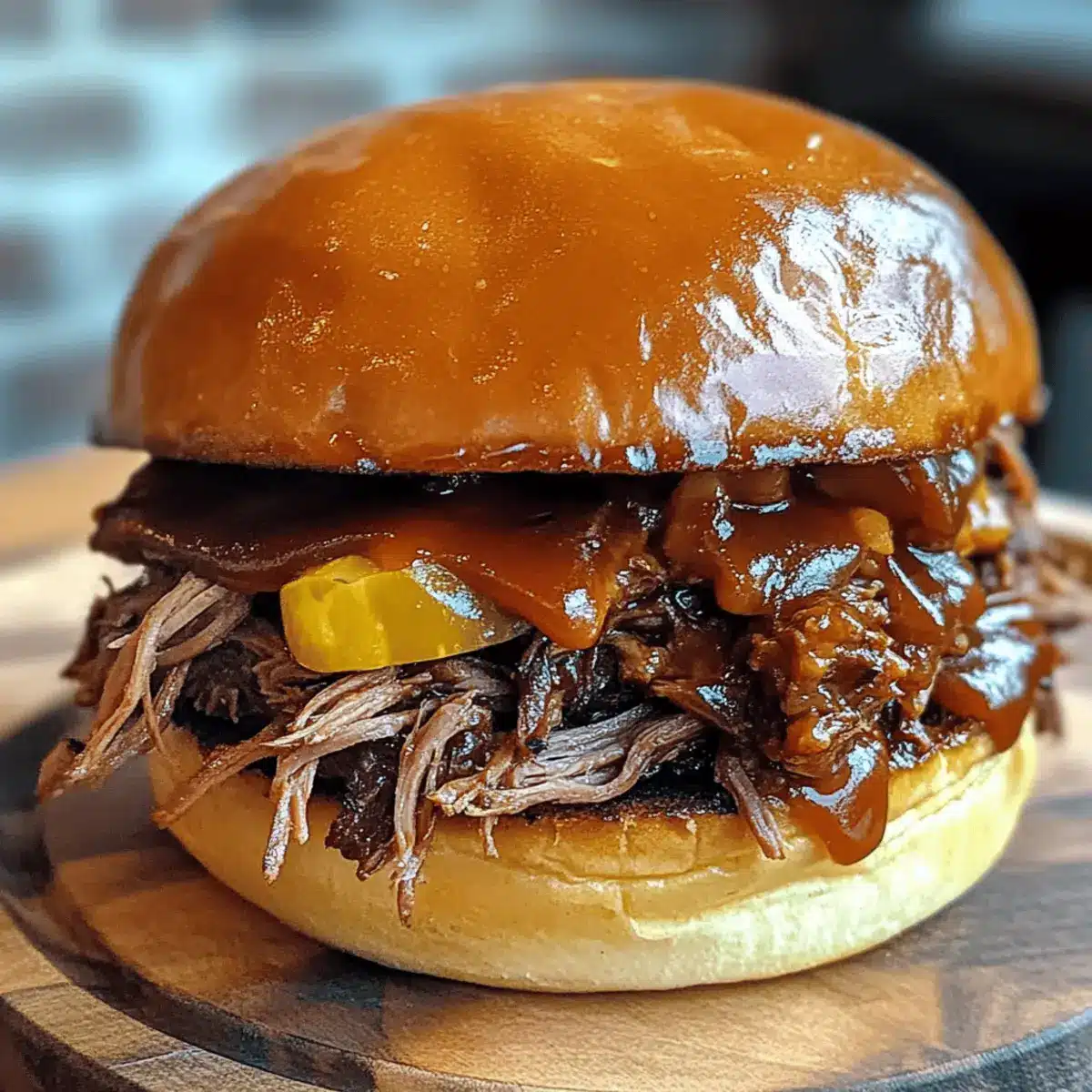 Pulled Beef Sandwich