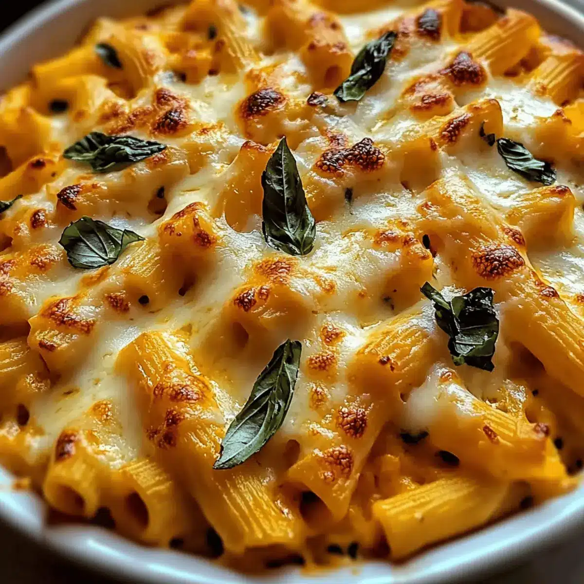 Creamy Pumpkin Ricotta Baked Pasta for Cozy Nights
