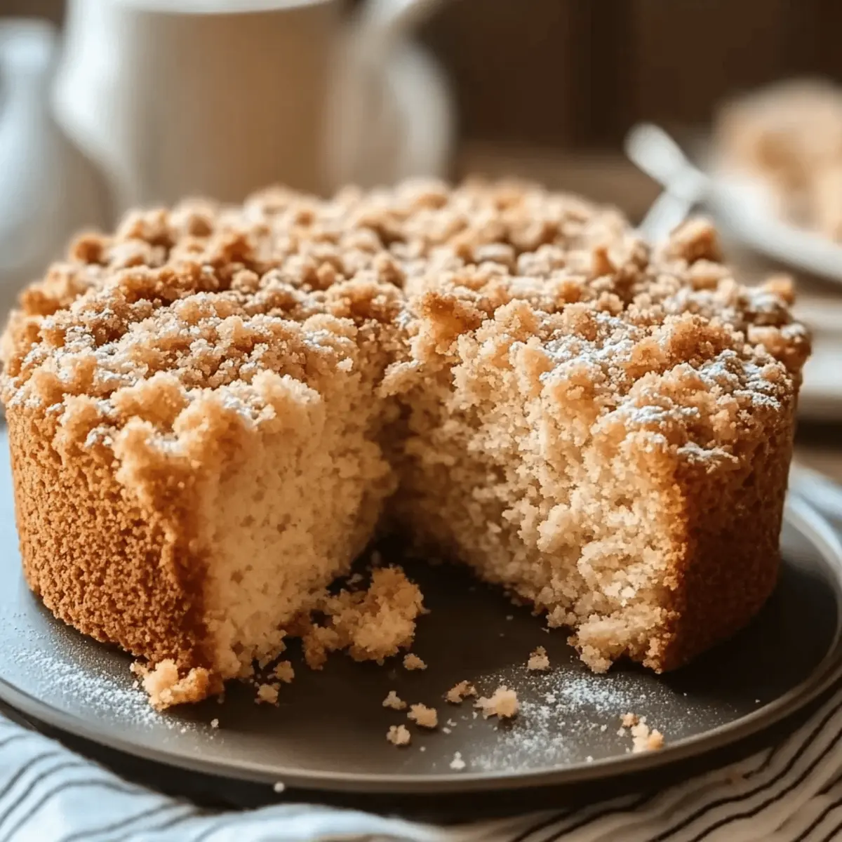 Deliciously Moist Ricotta Coffee Cake for Cozy Mornings