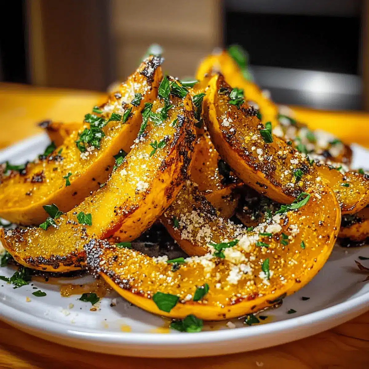 Irresistibly Crispy Roasted Winter Squash Wedges Recipe
