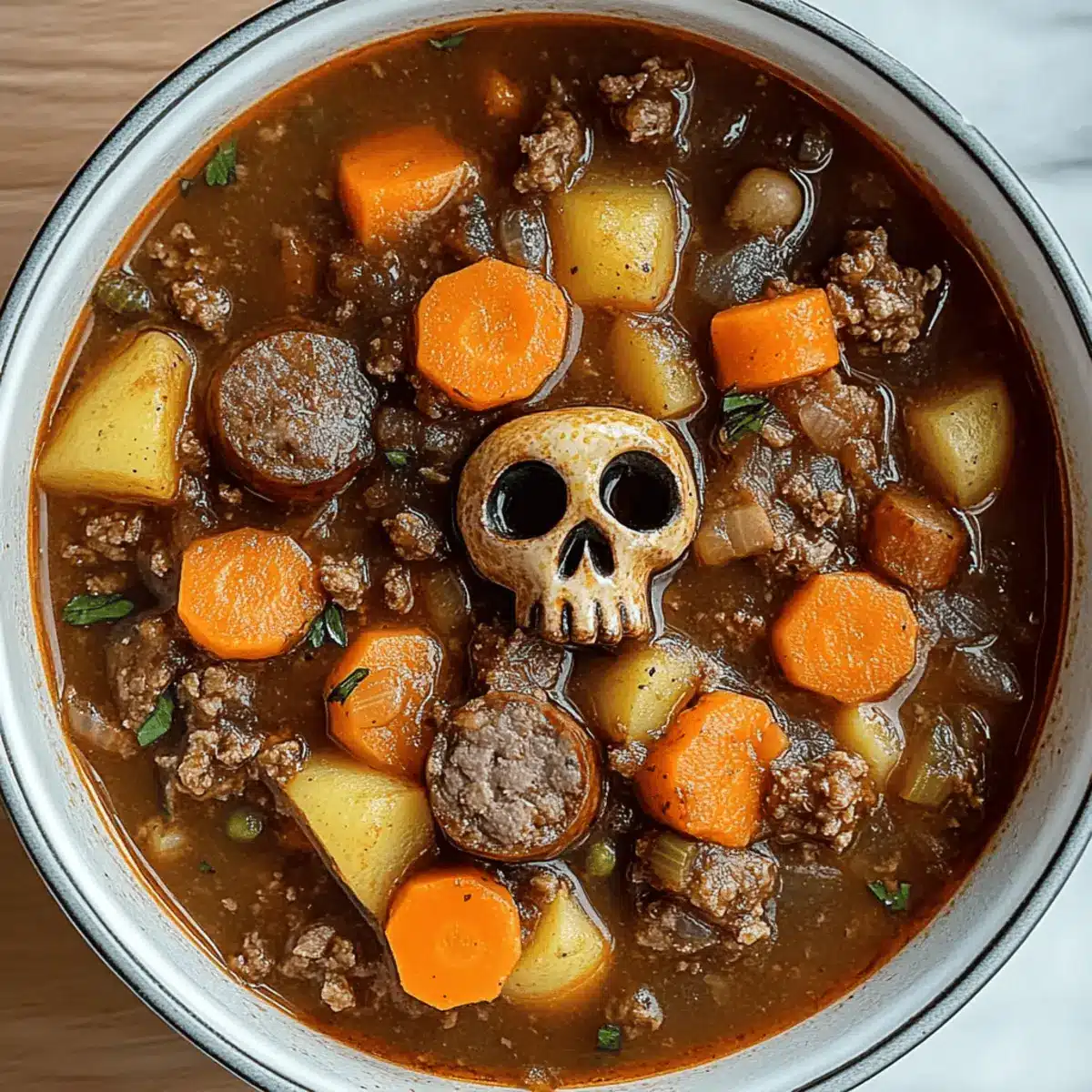 Slow Cooker Halloween Stew That Will Spook Your Taste Buds
