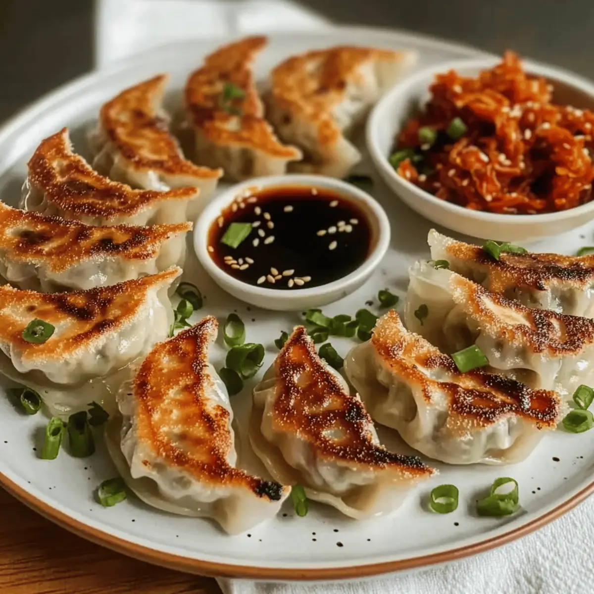 Smashed Chicken Gyoza with Kimchi Rice Bowl – A Weeknight Winner