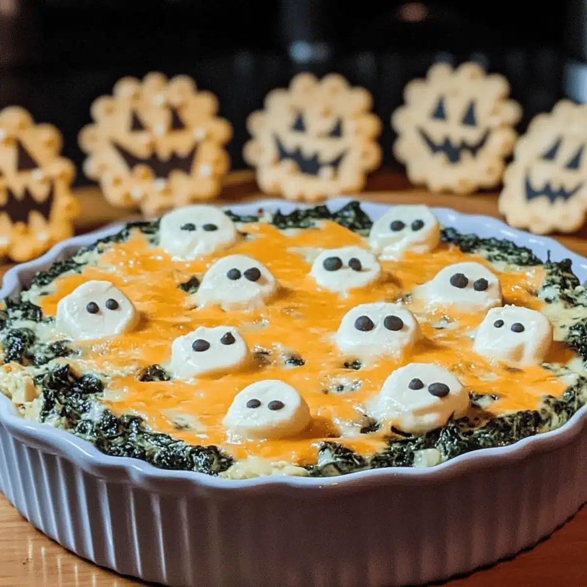 Spinach Dip Graveyard: A Spooktacular Halloween Treat