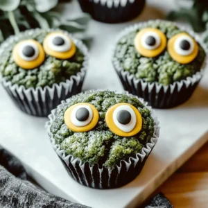Spooky Monster Muffins