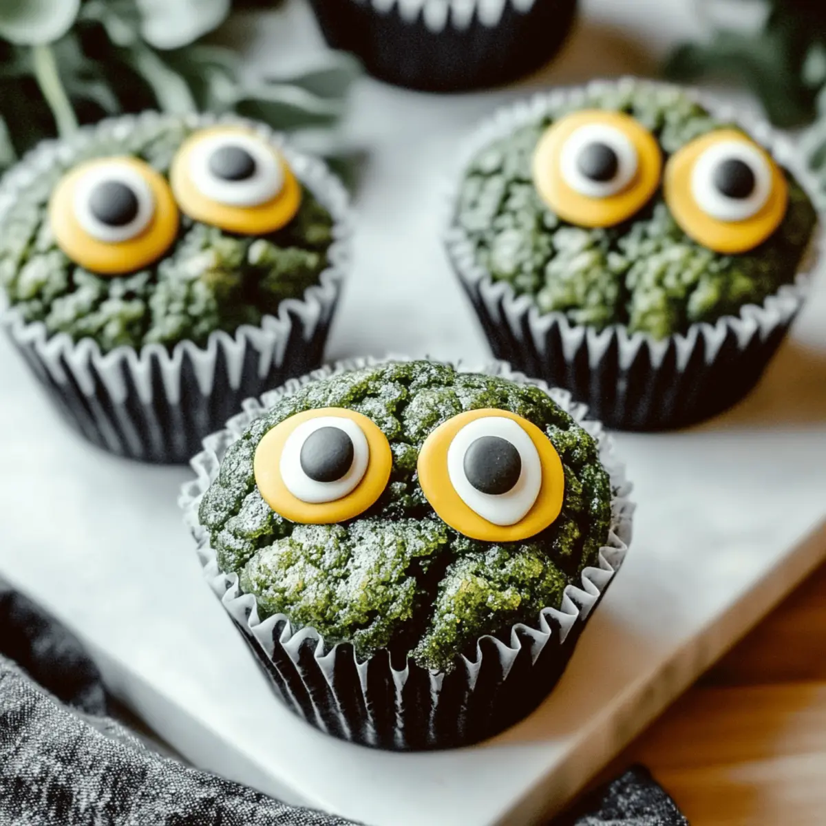 Spooky Monster Muffins: Healthy Treats for Halloween Fun