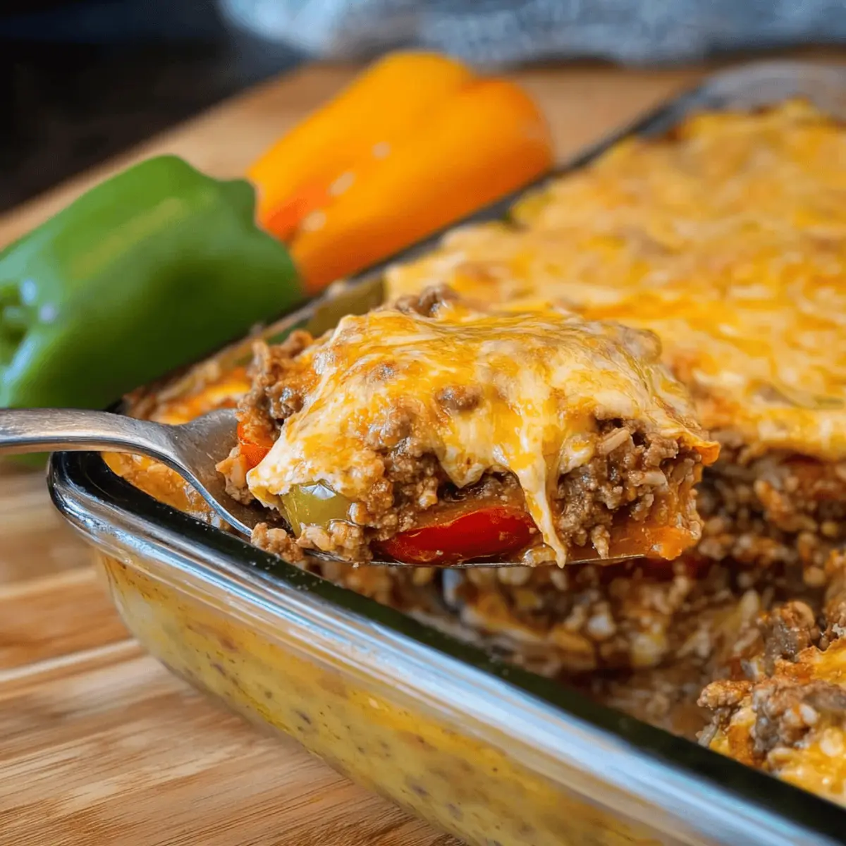 Delicious Stuffed Pepper Casserole for Cozy Weeknight Dinners