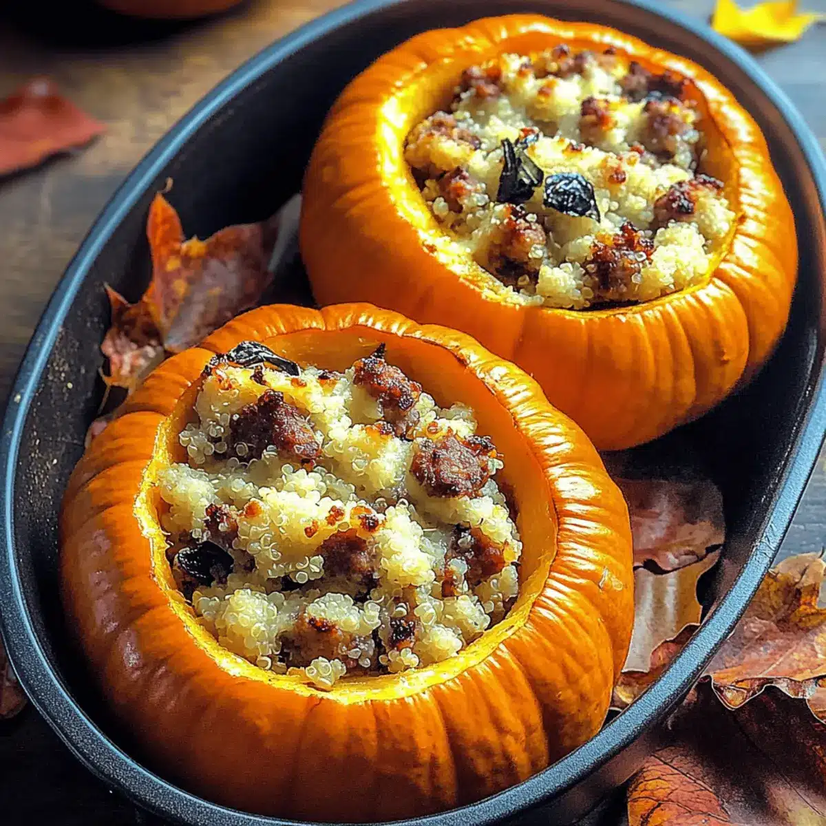 Savory Stuffed Pumpkin: Your Cozy Fall Comfort Food