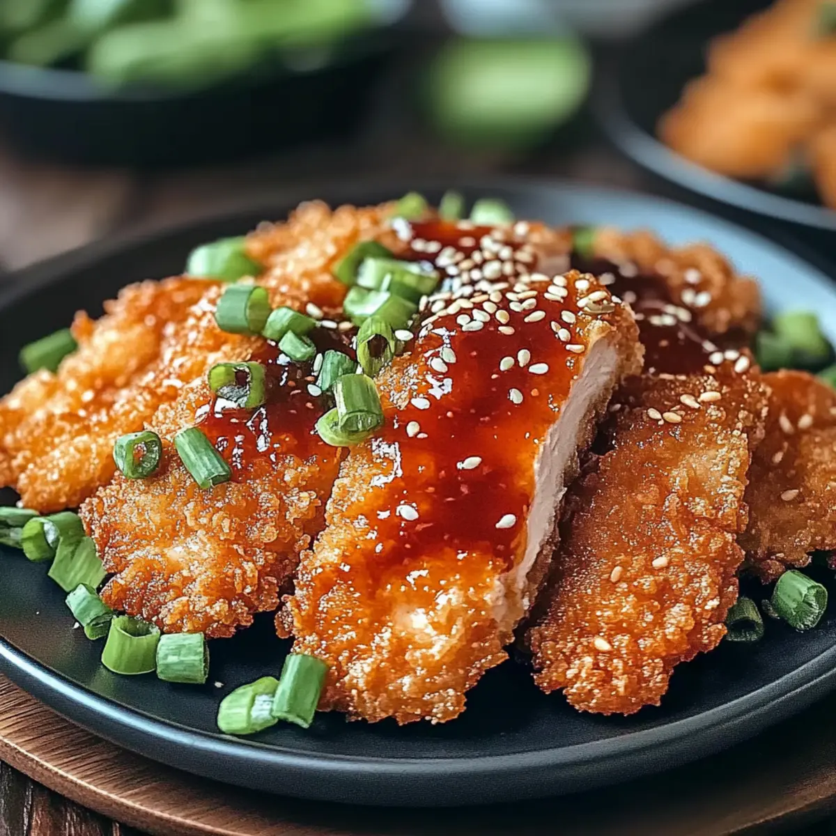 Spicy Korean Chicken Katsu: Your New Favorite Comfort Dish
