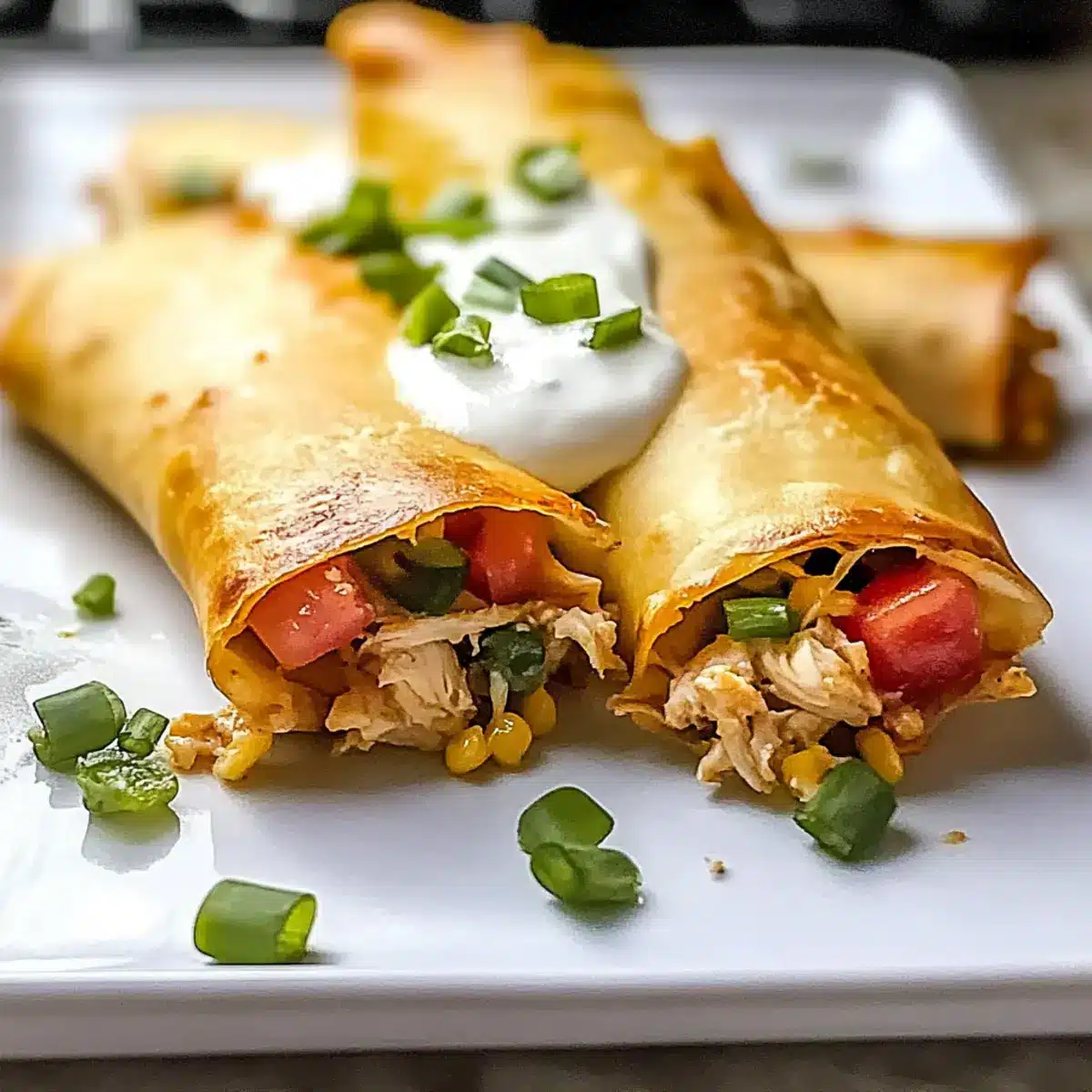 Easy Baked Chicken Chimichanga for a Guilt-Free Fiesta