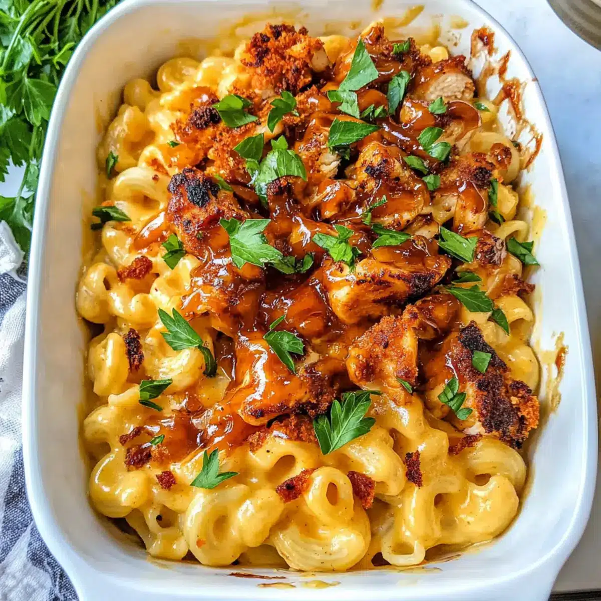 Honey BBQ Mac and Cheese: A Sweet and Spicy Comfort Dish