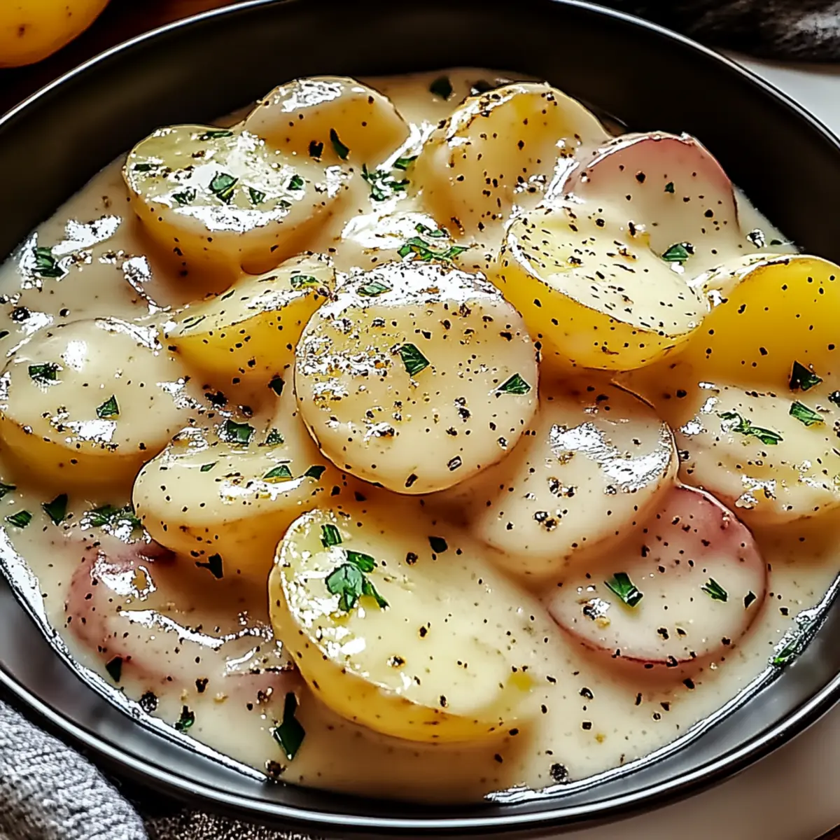 Creamy Garlic Sauce Potatoes Recipe Your New Go-To Comfort Side