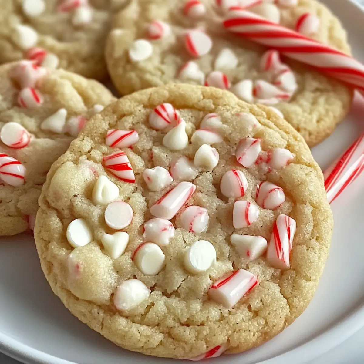 Soft White Chocolate Peppermint Cookies for Holiday Bliss