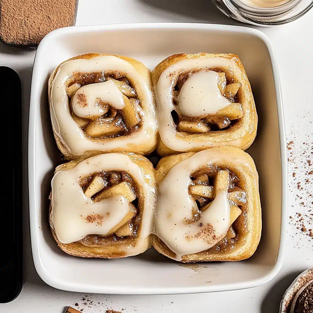 The Best Soft-Baked Apple Cinnamon Rolls for Cozy Mornings