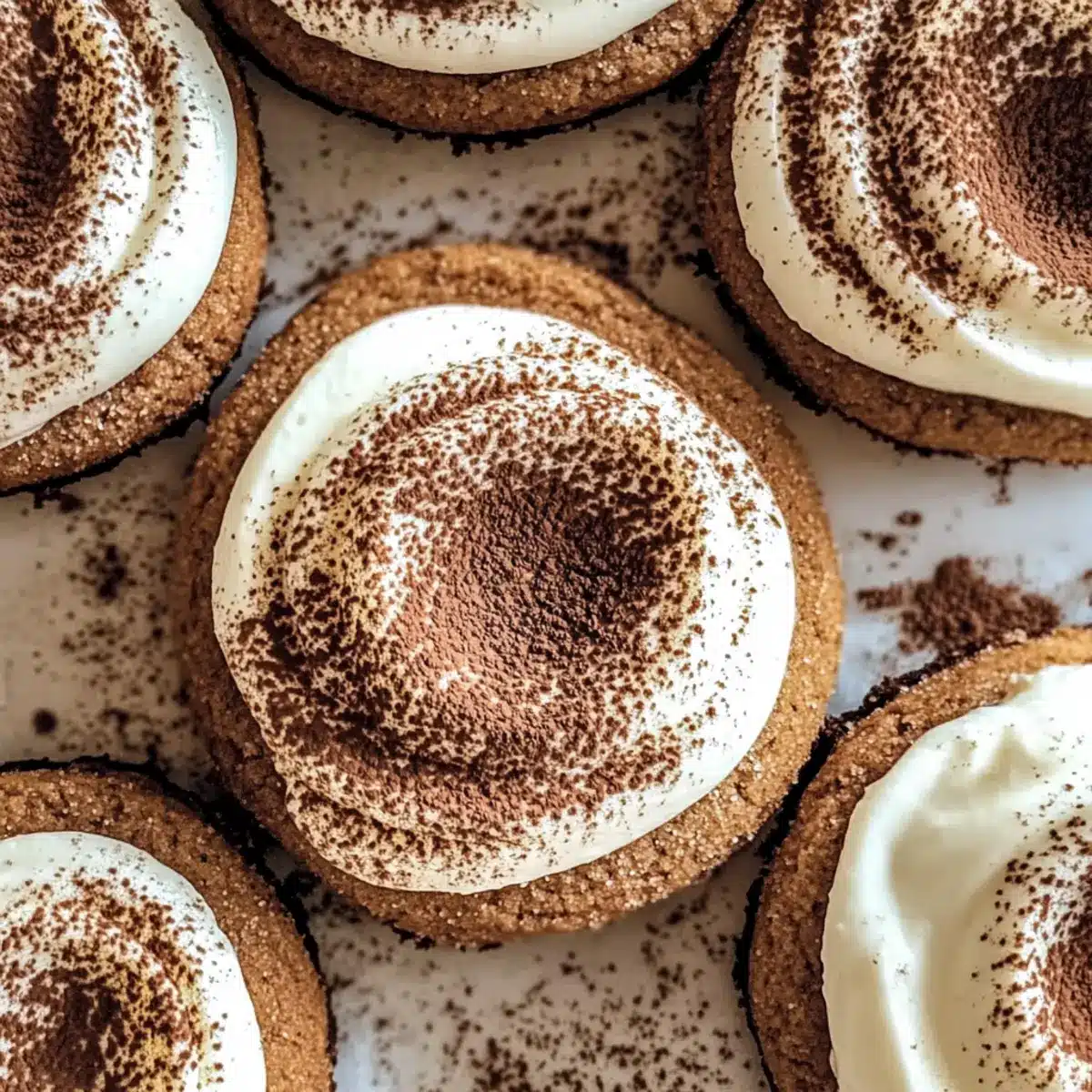 Easy Tiramisu Cookies