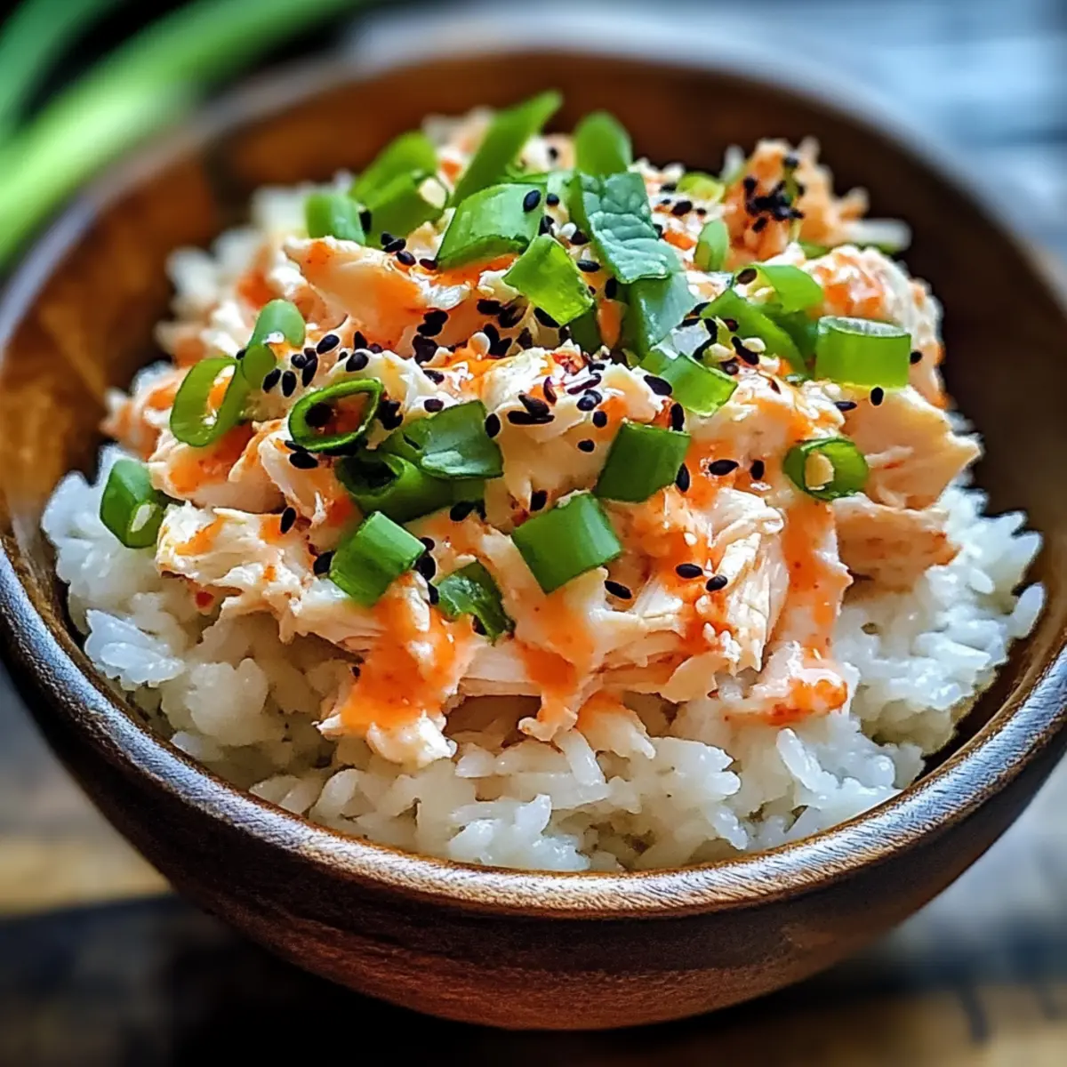 Easy Spicy Crab Sushi Bowls