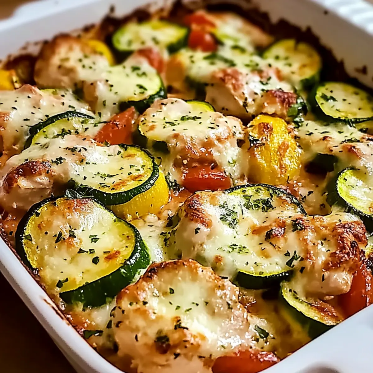 Chicken Zucchini Bake