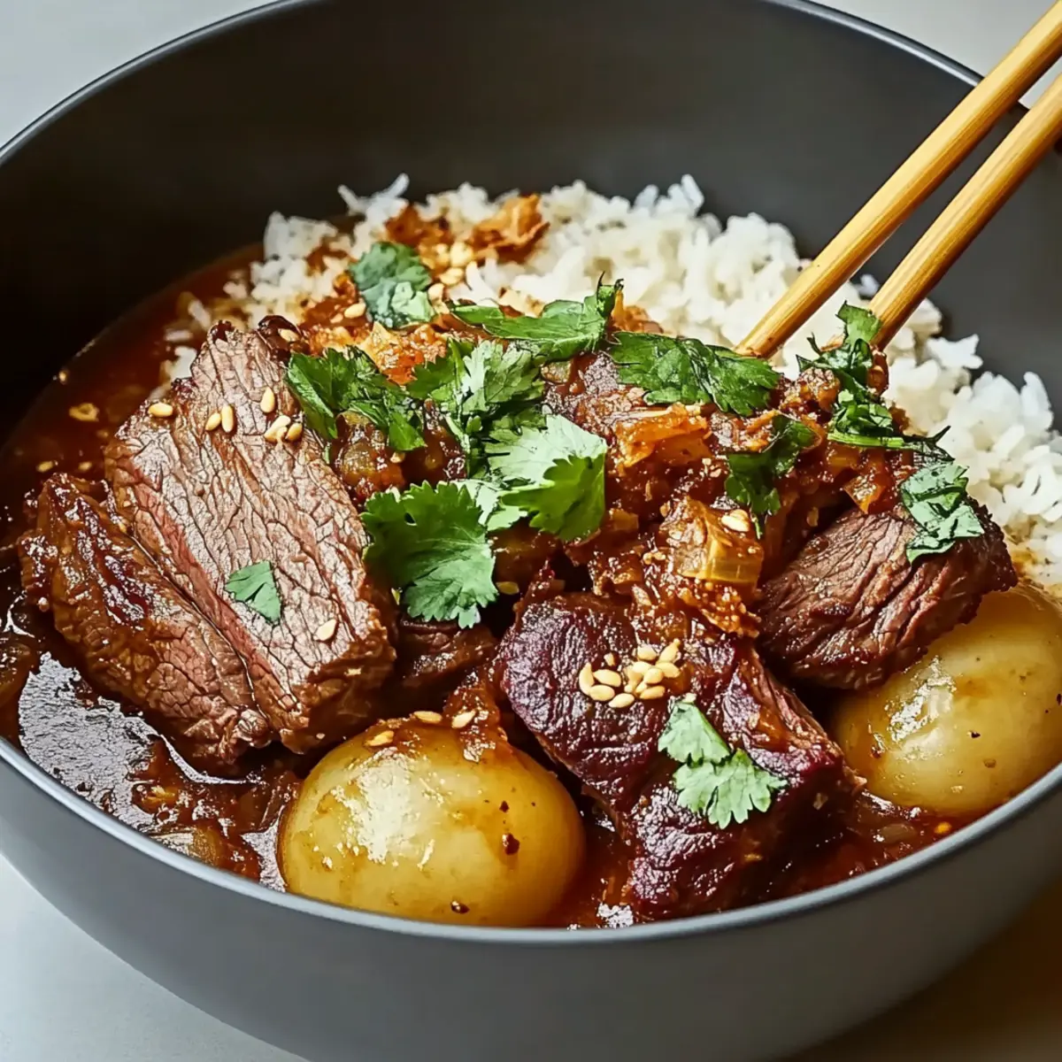 The Best Korean Style Pot Roast