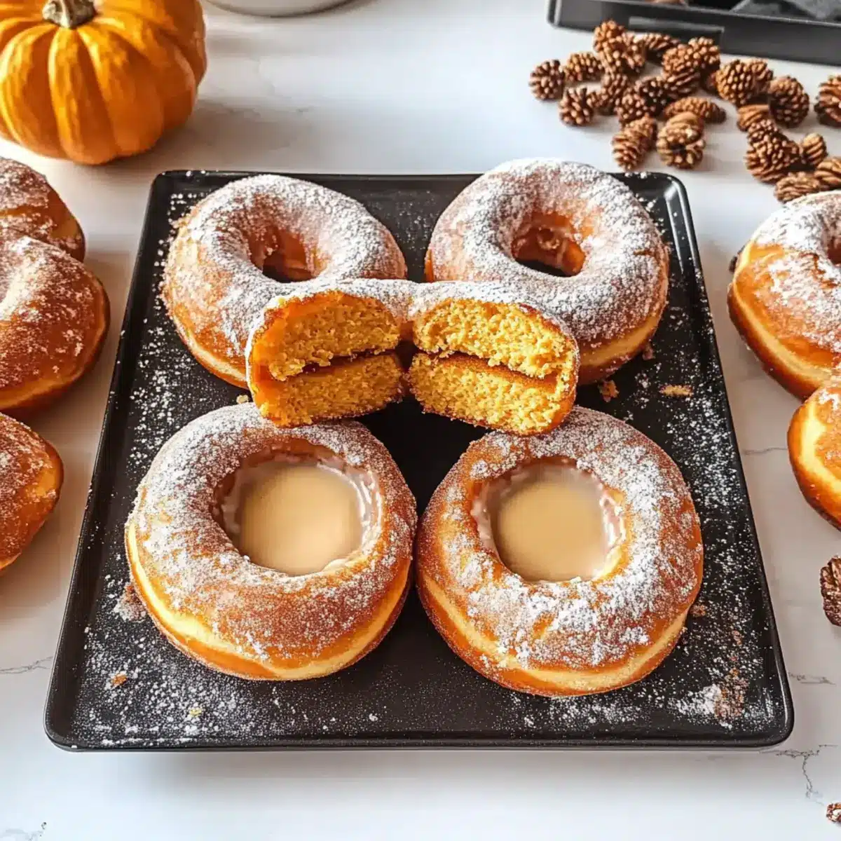 Cozy Thanksgiving Doughnuts