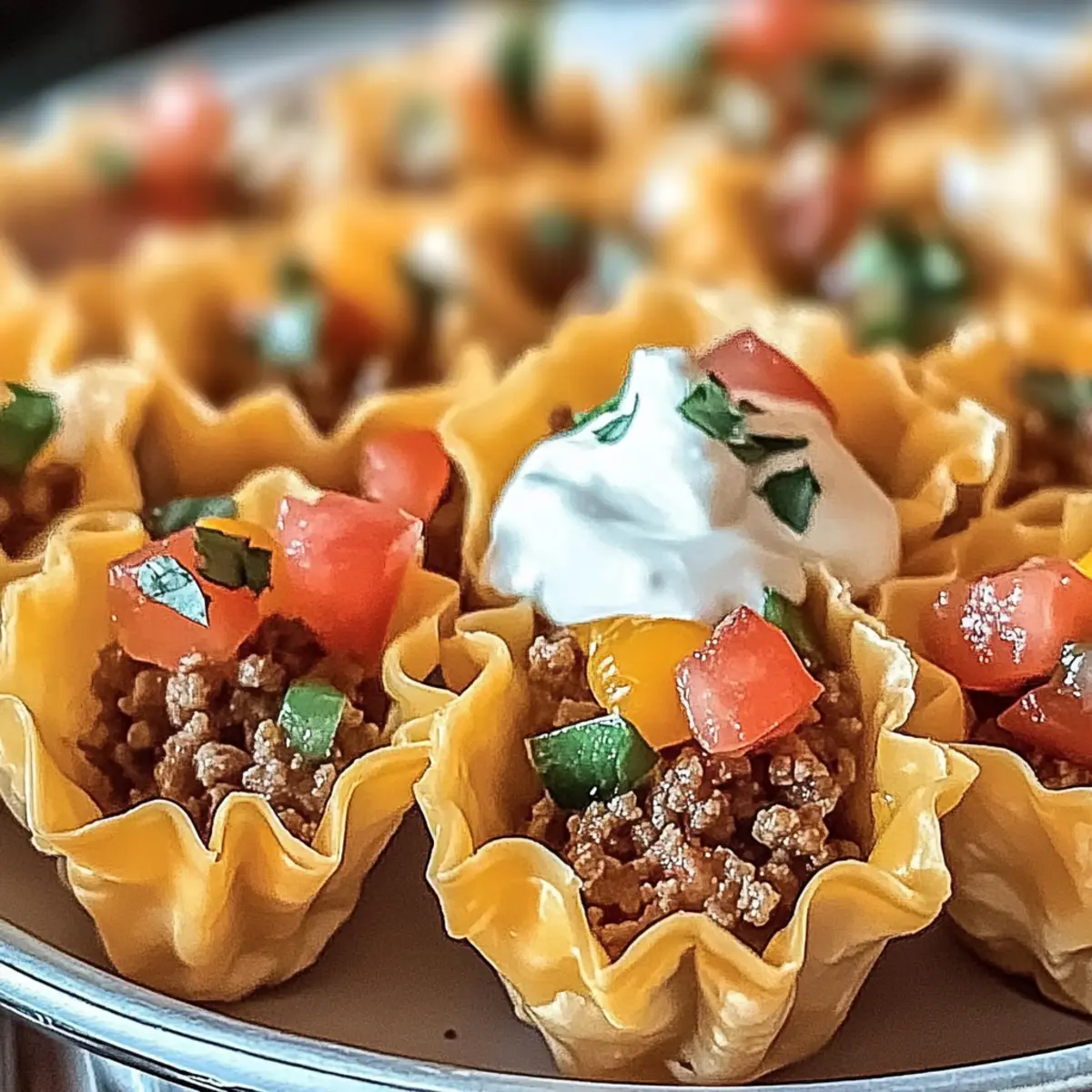 Taco Ranch Bites Party Appetizer