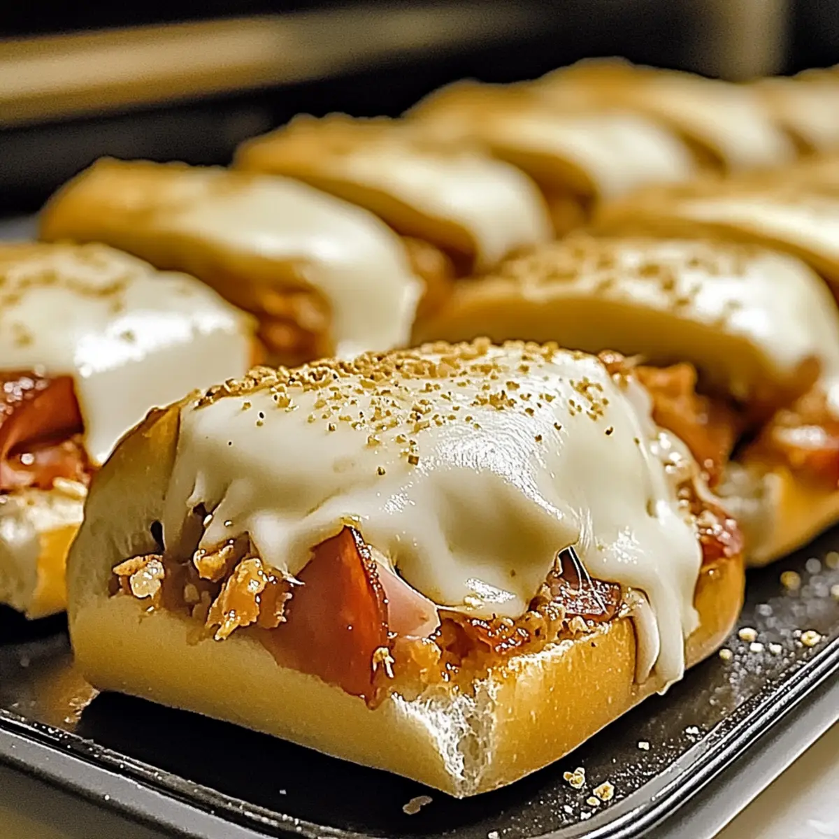 Melty Hot Italian Sub Sliders Recipe You'll Crave