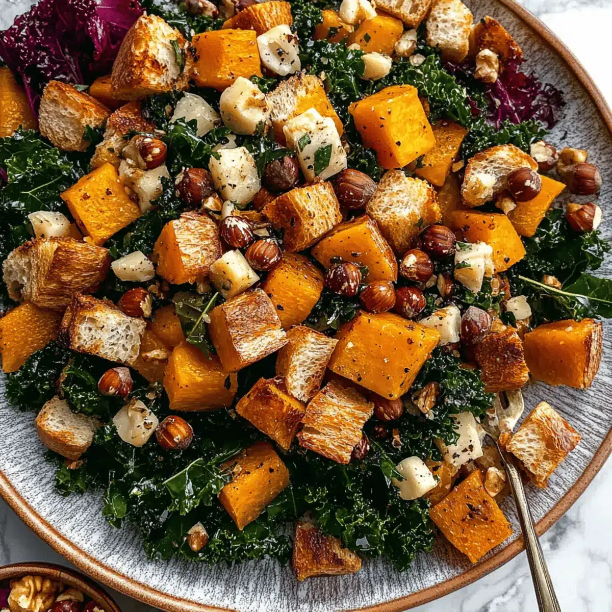 Autumn Panzanella Salad