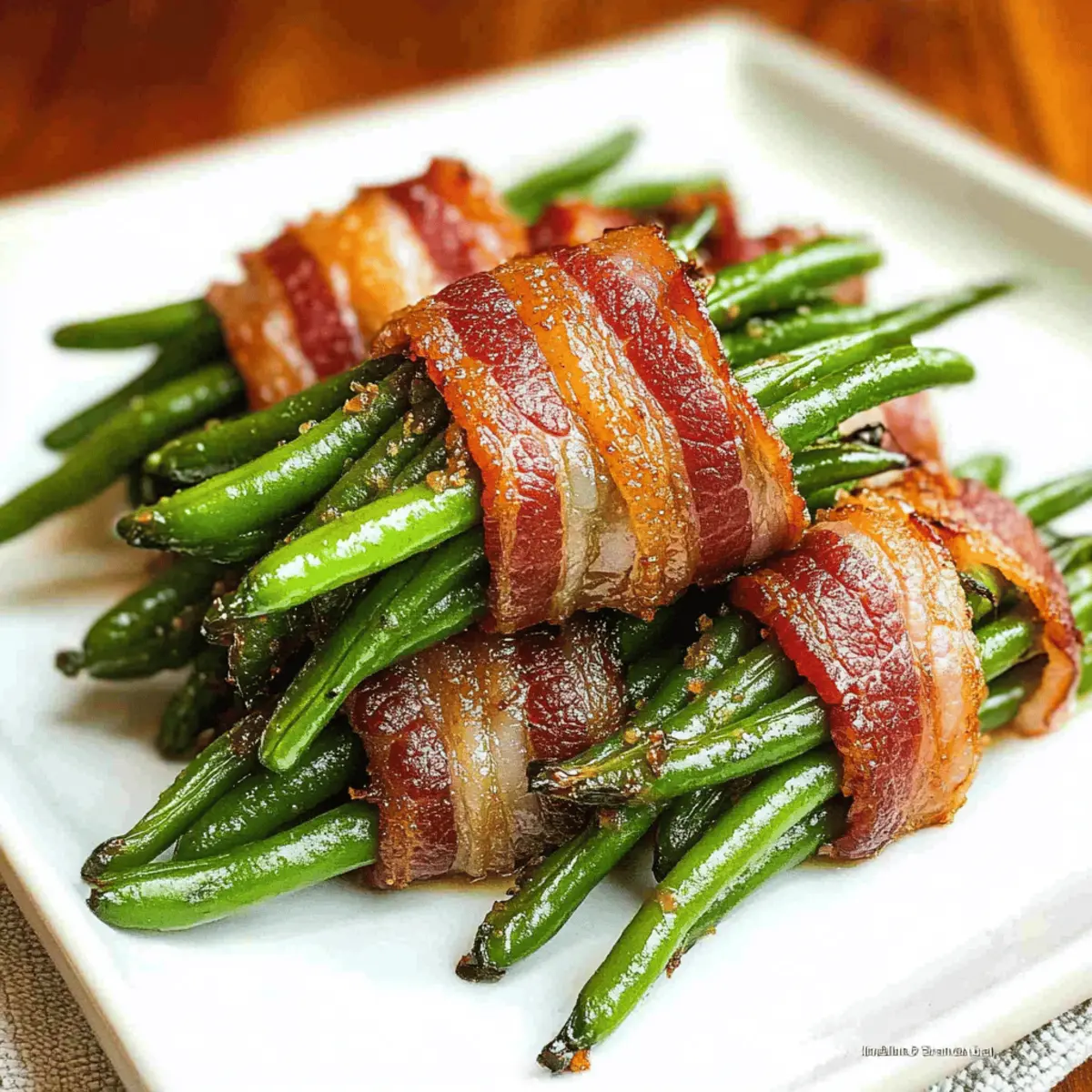 Bacon-Wrapped Green Bean Bundles for Irresistible Flavor