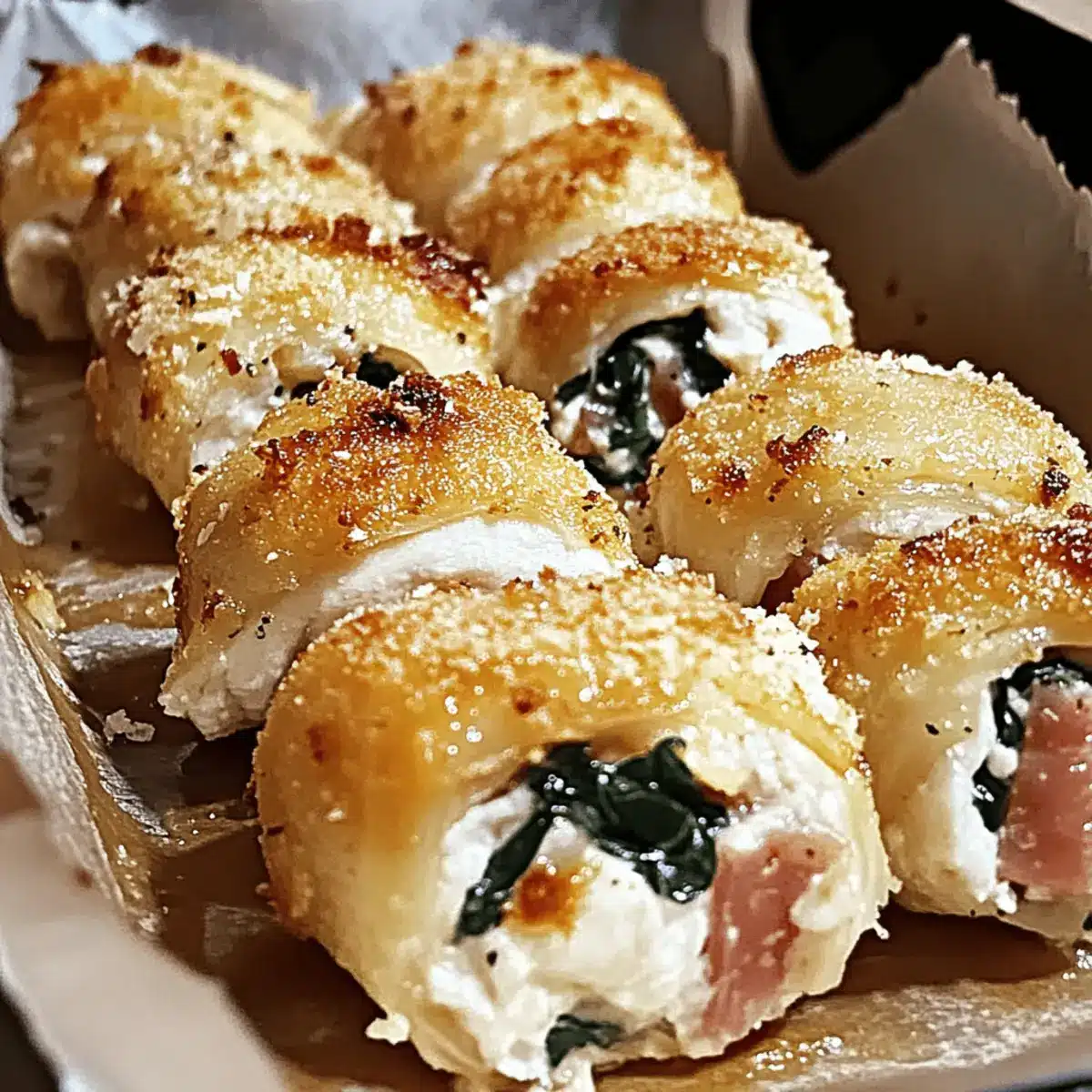 Savory Chicken Involtini with Spinach for Effortless Elegance