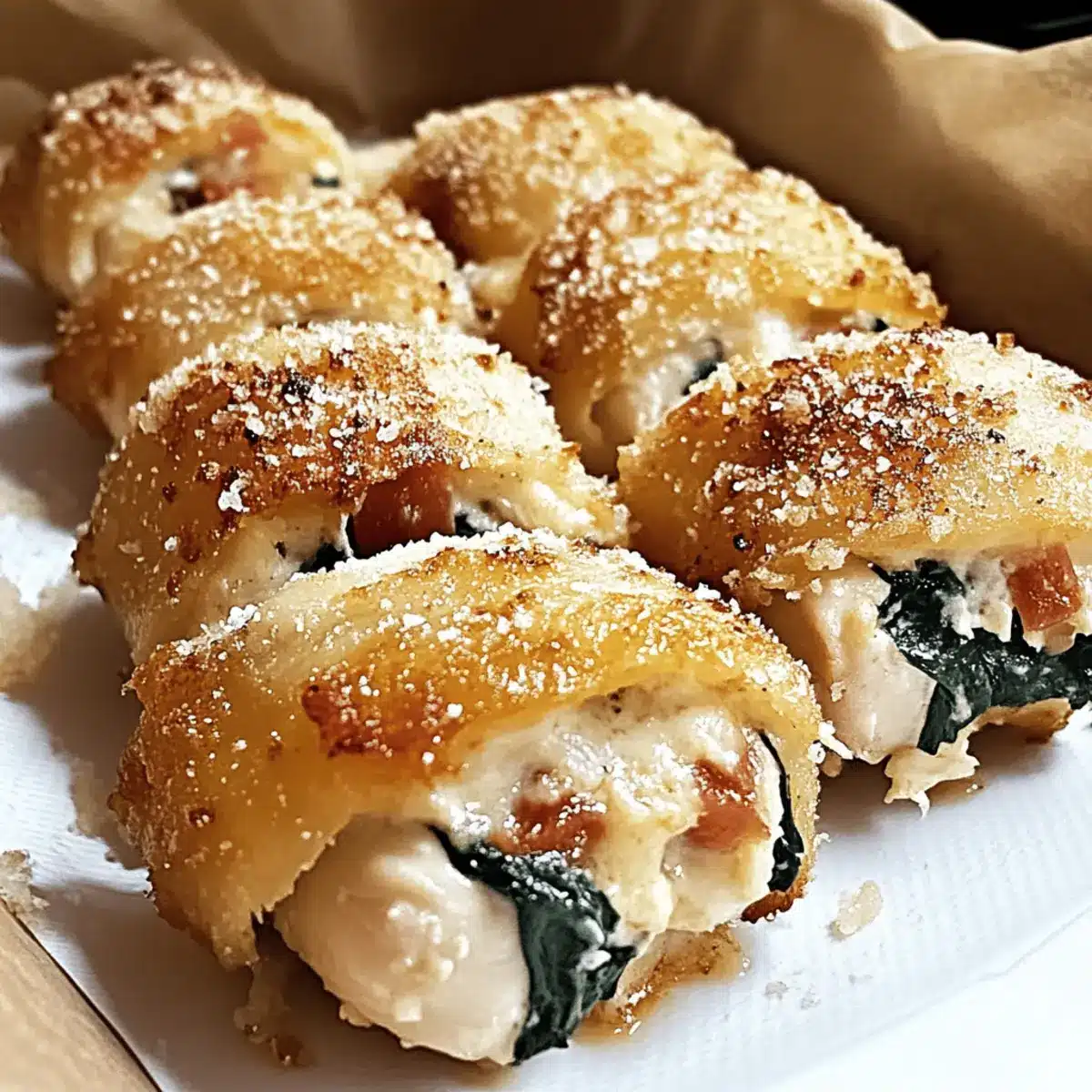 Mouthwatering Chicken Involtini with Spinach for Cozy Dinners