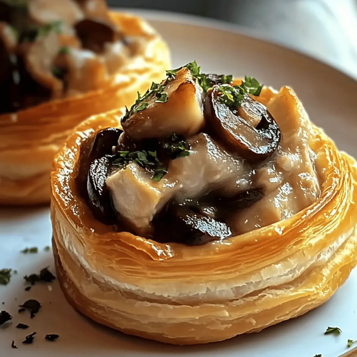 Comforting Chicken & Mushroom Vol-au-Vent for Cozy Evenings