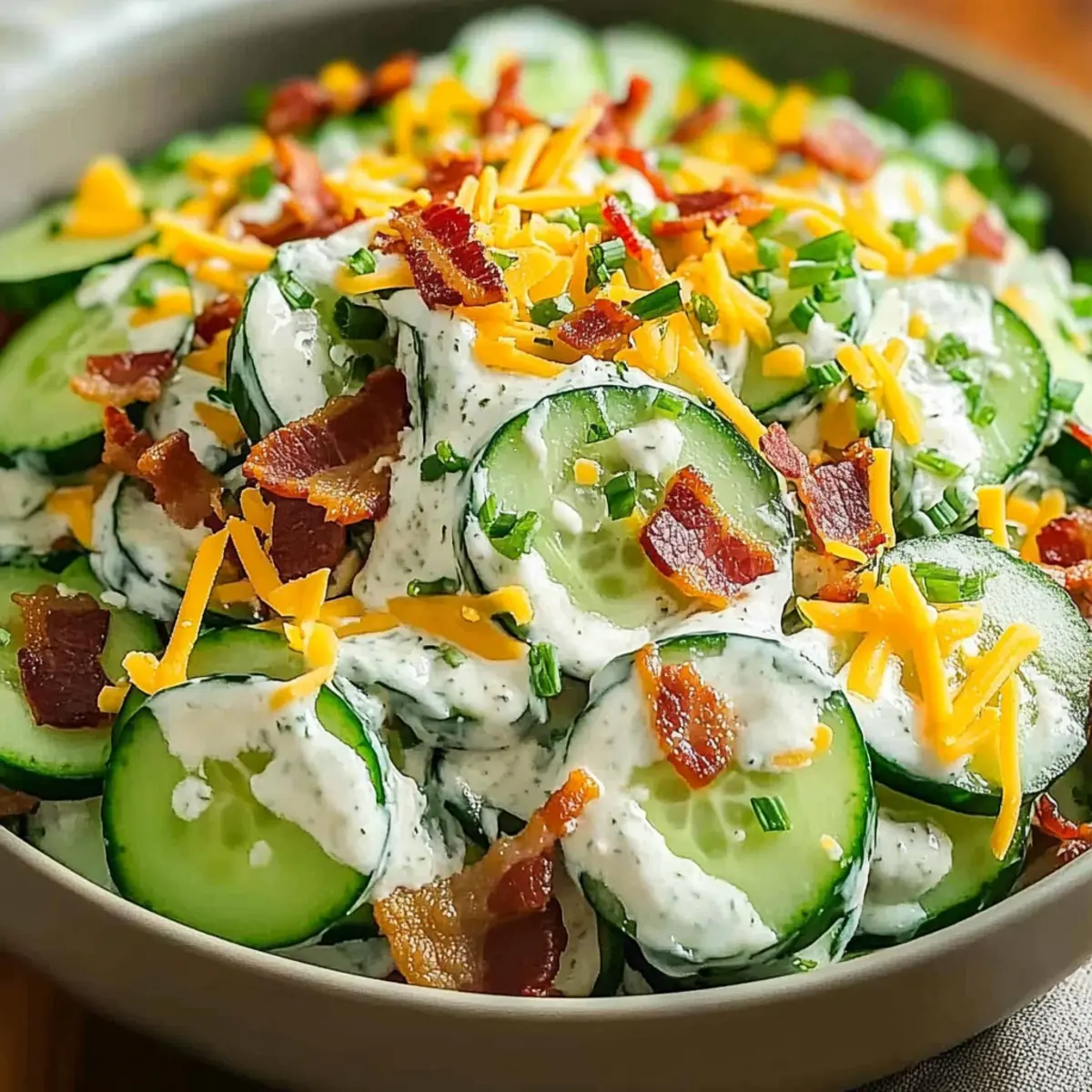 Cucumber Ranch Crack Salad