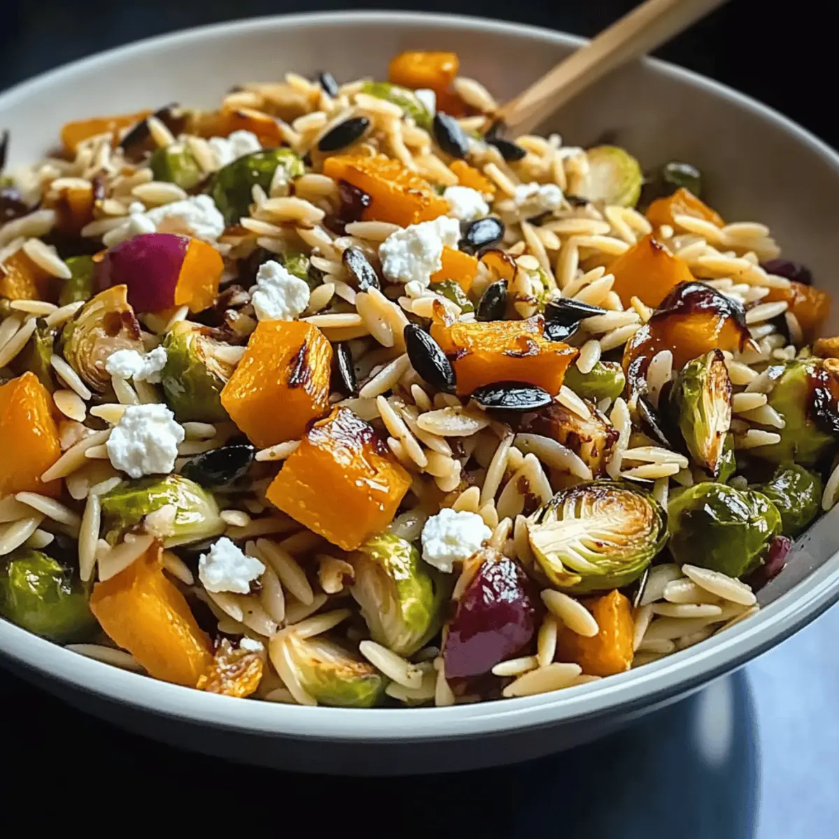Fall Harvest Orzo Salad that Spices Up Your Autumn Table