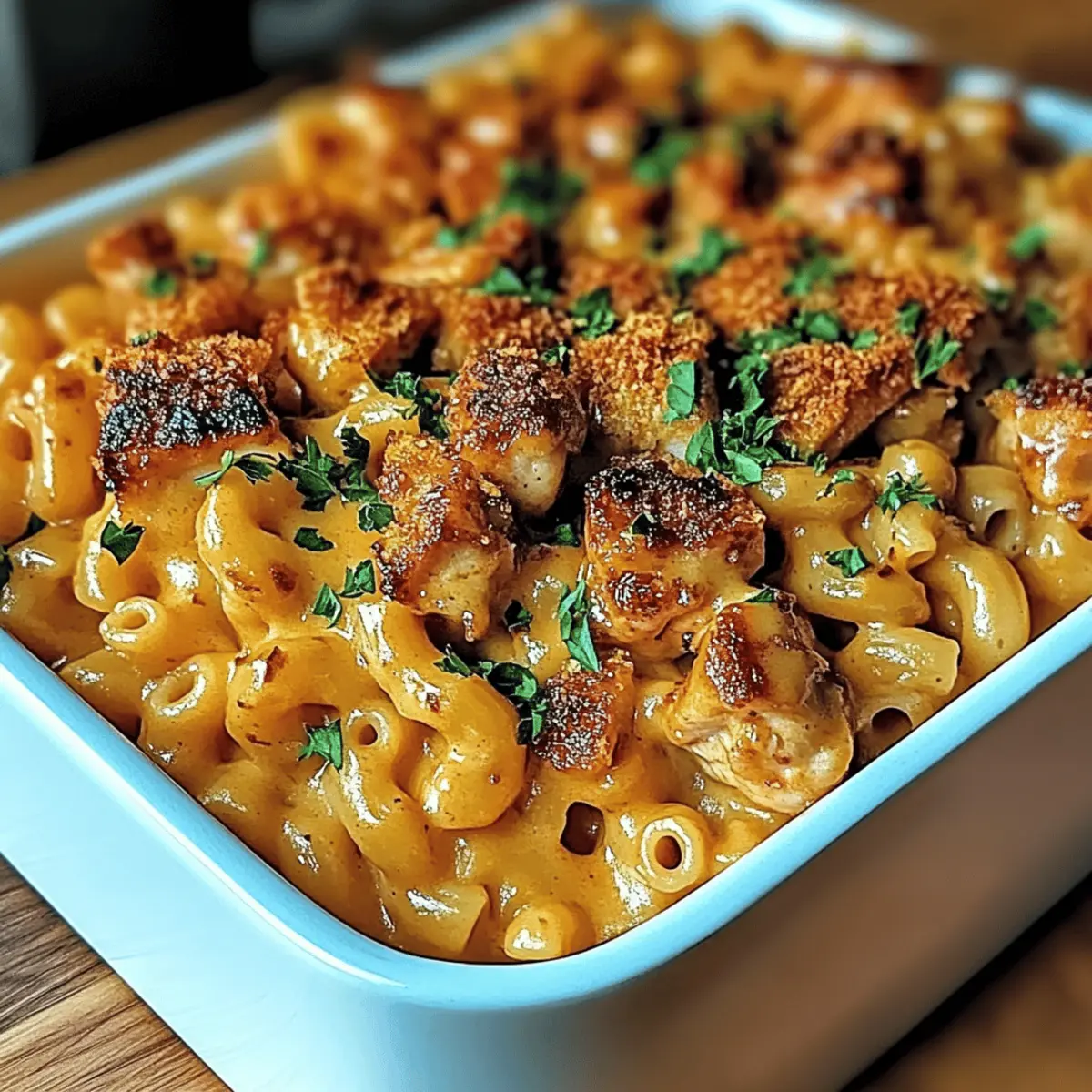 Honey BBQ Chicken Mac & Cheese