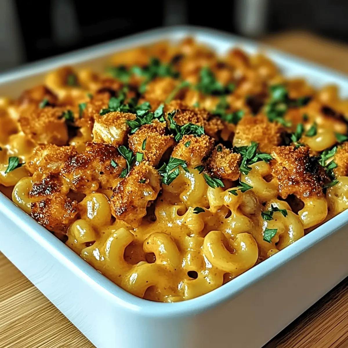 Honey BBQ Chicken Mac & Cheese