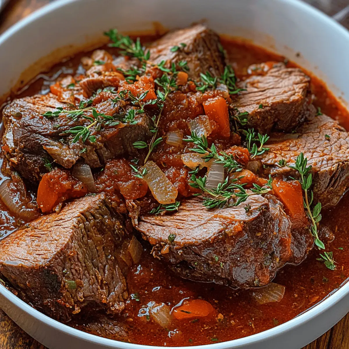 Tender Italian Pot Roast That Melts in Your Mouth