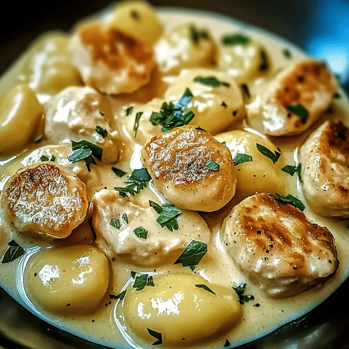 Creamy Lemon Chicken Gnocchi for Quick Dinner Bliss
